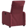 Sillón de masaje reclinable de tela color vino tinto de , Sillones - Ref: Foro24-374177, Precio: 237,79 €, Descuento: %