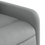 Sillón reclinable de masaje eléctrico tela gris claro de , Sillones - Ref: Foro24-3206690, Precio: 224,42 €, Descuento: %