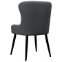 Dining chairs 2 units dark gray fabric by vidaXL, dining chairs - Ref: Foro24-282516, Price: 146,97 €, Discount: %