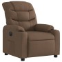 Sillón reclinable eléctrico de tela marrón de , Sillones - Ref: Foro24-3206631, Precio: 270,18 €, Descuento: %