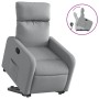 Sillón reclinable elevable de tela gris claro de , Sillones - Ref: Foro24-3206699, Precio: 247,99 €, Descuento: %