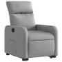 Sillón reclinable elevable de tela gris claro de , Sillones - Ref: Foro24-3206699, Precio: 247,99 €, Descuento: %