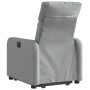 Sillón reclinable elevable de tela gris claro de , Sillones - Ref: Foro24-3206699, Precio: 247,99 €, Descuento: %