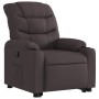 Sillón reclinable elevable tela marrón oscuro de , Sillones - Ref: Foro24-3206650, Precio: 331,99 €, Descuento: %