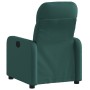 Sillón reclinable eléctrico tela verde oscuro de , Sillones - Ref: Foro24-3206783, Precio: 253,86 €, Descuento: %