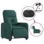 Sillón reclinable eléctrico tela verde oscuro de , Sillones - Ref: Foro24-3206783, Precio: 253,86 €, Descuento: %