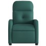 Sillón reclinable eléctrico tela verde oscuro de , Sillones - Ref: Foro24-3206783, Precio: 253,86 €, Descuento: %