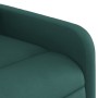 Sillón reclinable eléctrico tela verde oscuro de , Sillones - Ref: Foro24-3206783, Precio: 253,86 €, Descuento: %