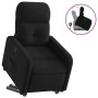 Sillón reclinable elevable tela negro de , Sillones - Ref: Foro24-3206797, Precio: 261,54 €, Descuento: %