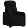 Sillón reclinable elevable tela negro de , Sillones - Ref: Foro24-3206797, Precio: 261,54 €, Descuento: %