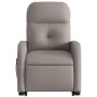 Reclining massage chair with lift in gray taupe fabric by , Armchairs - Ref: Foro24-3206811, Price: 278,29 €, Discount: %