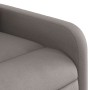 Reclining massage chair with lift in gray taupe fabric by , Armchairs - Ref: Foro24-3206811, Price: 278,29 €, Discount: %