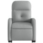 Sillón eléctrico reclinable elevable de tela gris claro de , Sillones - Ref: Foro24-3206813, Precio: 302,52 €, Descuento: %