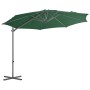 Garden umbrella with green portable base by vidaXL, Umbrellas - Ref: Foro24-276340, Price: 170,32 €, Discount: %