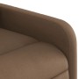 Electric reclining and lifting massage armchair in brown fabric by , Armchairs - Ref: Foro24-3206826, Price: 313,23 €, Discou...