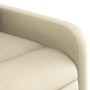 Electric reclining lift massage chair in cream fabric by , Armchairs - Ref: Foro24-3206830, Price: 317,87 €, Discount: %