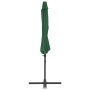 Garden umbrella with green portable base by vidaXL, Umbrellas - Ref: Foro24-276340, Price: 170,32 €, Discount: %