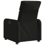 Sillón reclinable de masaje eléctrico tela negro de , Sillones - Ref: Foro24-3206692, Precio: 233,84 €, Descuento: %