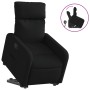 Sillón reclinable elevable tela negro de , Sillones - Ref: Foro24-3206701, Precio: 264,18 €, Descuento: %