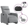 Sillón eléctrico reclinable elevable de tela gris claro de , Sillones - Ref: Foro24-3206717, Precio: 286,99 €, Descuento: %