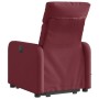 Sillón de masaje elevable eléctrico tela rojo tinto de , Sillones - Ref: Foro24-3206729, Precio: 330,66 €, Descuento: %