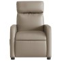 Sillón reclinable de masaje eléctrico cuero sintético capuchino de , Sillones - Ref: Foro24-3206748, Precio: 256,35 €, Descue...