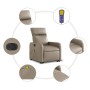 Sillón reclinable de masaje eléctrico cuero sintético capuchino de , Sillones - Ref: Foro24-3206776, Precio: 293,99 €, Descue...