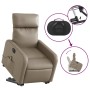 Sillón reclinable de masaje eléctrico cuero sintético capuchino de , Sillones - Ref: Foro24-3206776, Precio: 293,99 €, Descue...