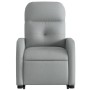 Sillón reclinable elevable de tela gris claro de , Sillones - Ref: Foro24-3206795, Precio: 261,54 €, Descuento: %