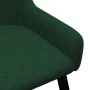 Sillas comedor 2 unidades de terciopelo verde de vidaXL, Sillas de comedor - Ref: Foro24-282526, Precio: 170,84 €, Descuento: %