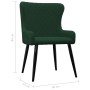 Sillas comedor 2 unidades de terciopelo verde de vidaXL, Sillas de comedor - Ref: Foro24-282526, Precio: 170,84 €, Descuento: %