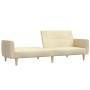 Cream-colored 2-seater sofa bed. by , Sofas - Ref: Foro24-375787, Price: 215,08 €, Discount: %