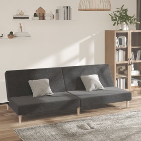 Dark gray 2-seater sofa bed by , Sofas - Ref: Foro24-375724, Price: 204,79 €, Discount: %