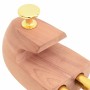 Shoe stretcher with shoe horn EU 38-39 solid cedar wood by , Shoe lasts and stretchers - Ref: Foro24-155232, Price: 32,91 €, ...