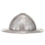 Replica of an ancient medieval knight helmet LARP steel silver by , Collectible weapons - Ref: Foro24-286213, Price: 65,61 €,...