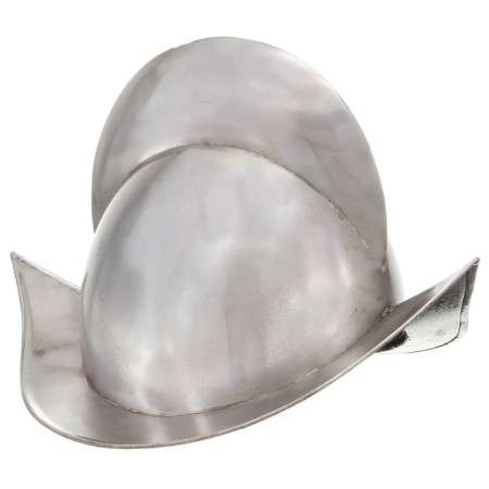 Réplica de casco de caballero medieval antiguo LARP acero plata de , Armas coleccionables - Ref: Foro24-286218, Precio: 62,35...