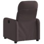 Sillón reclinable de tela marrón oscuro de , Sillones - Ref: Foro24-374202, Precio: 205,20 €, Descuento: %