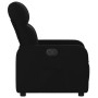 Sillón reclinable de tela negro de , Sillones - Ref: Foro24-374199, Precio: 207,27 €, Descuento: %