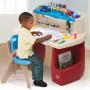 Step2 Deluxe Kids Art Desk with Stool by Step2, activity toys - Ref: Foro24-441713, Price: 195,02 €, Discount: %