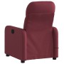 Sillón de masaje reclinable de tela color vino tinto de , Sillones - Ref: Foro24-374209, Precio: 227,04 €, Descuento: %