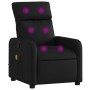 Relaxbarer Massagesessel Kunstleder schwarz von , Sessel - Ref: Foro24-374190, Preis: 188,28 €, Rabatt: %