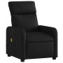 Sillón de masaje reclinable cuero sintético negro de , Sillones - Ref: Foro24-374190, Precio: 189,95 €, Descuento: %