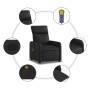 Sillón de masaje reclinable cuero sintético negro de , Sillones - Ref: Foro24-374190, Precio: 189,95 €, Descuento: %