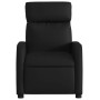 Sillón de masaje reclinable cuero sintético negro de , Sillones - Ref: Foro24-374190, Precio: 189,95 €, Descuento: %