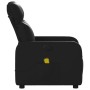 Sillón de masaje reclinable cuero sintético negro de , Sillones - Ref: Foro24-374190, Precio: 189,95 €, Descuento: %