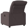 Sillón reclinable de tela marrón oscuro de , Sillones - Ref: Foro24-374152, Precio: 220,10 €, Descuento: %