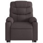 Sillón eléctrico reclinable elevable de tela marrón oscuro de , Sillones - Ref: Foro24-3206668, Precio: 312,10 €, Descuento: %