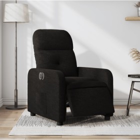 Black Fabric Power Recliner by , Armchairs - Ref: Foro24-3206779, Price: 253,99 €, Discount: %