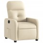 Cream Fabric Power Recliner by , Armchairs - Ref: Foro24-3206785, Price: 266,99 €, Discount: %