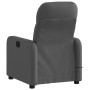 Sillón reclinable de masaje eléctrico tela gris oscuro de , Sillones - Ref: Foro24-3206787, Precio: 238,85 €, Descuento: %